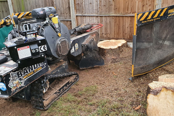 Stump grindings